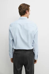 Slim fit 100% cotton Oxford shirt