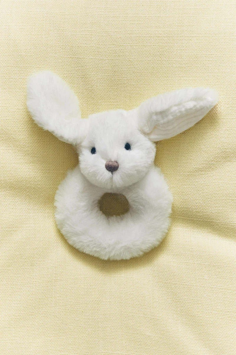 PELUCHE ENFANT HOCHET LAPIN