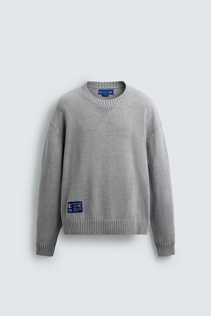 PULL À RAYURES PIÈCES CHAMPION ® X ZARA