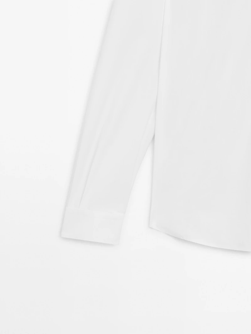 Slim fit stretch shirt