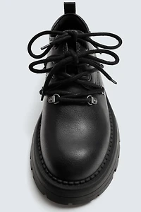 MULTI-LACE CHUNKY SHOES