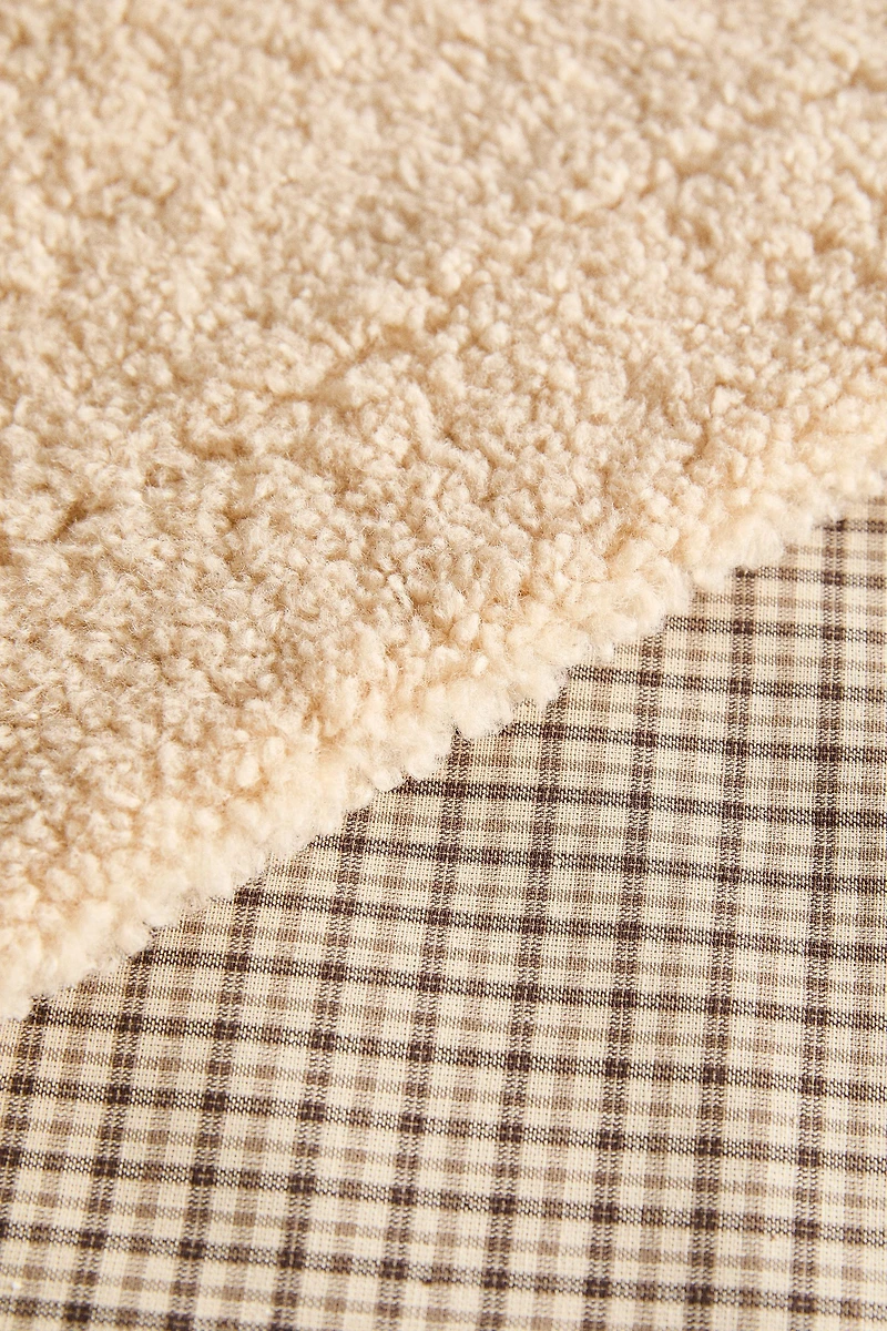 SMALL CHECK PET BLANKET