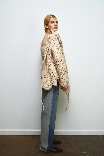 CROCHET KNIT JUMPER