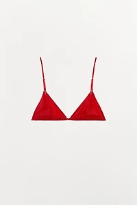 SILK BLEND TRIANGLE BRA