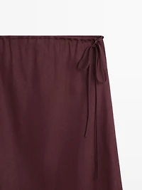 Pareo midi skirt