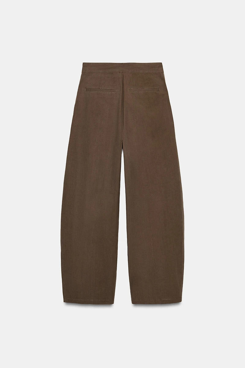 PLEATED BALLOON PANTS