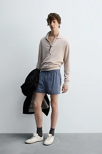 LIMITED EDITION CHECKERED POPLIN BOXERS