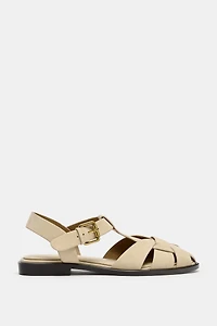 LEATHER FISHERMAN SANDALS