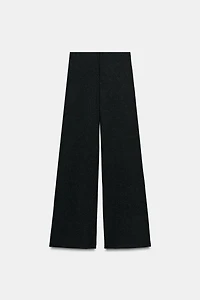 METALLIC THREAD BOUCLÉ PANTS