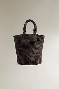 MINI SAC EFFET TRESSÉ