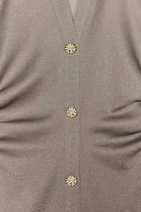 PIQUÉ SHIRT DRESS