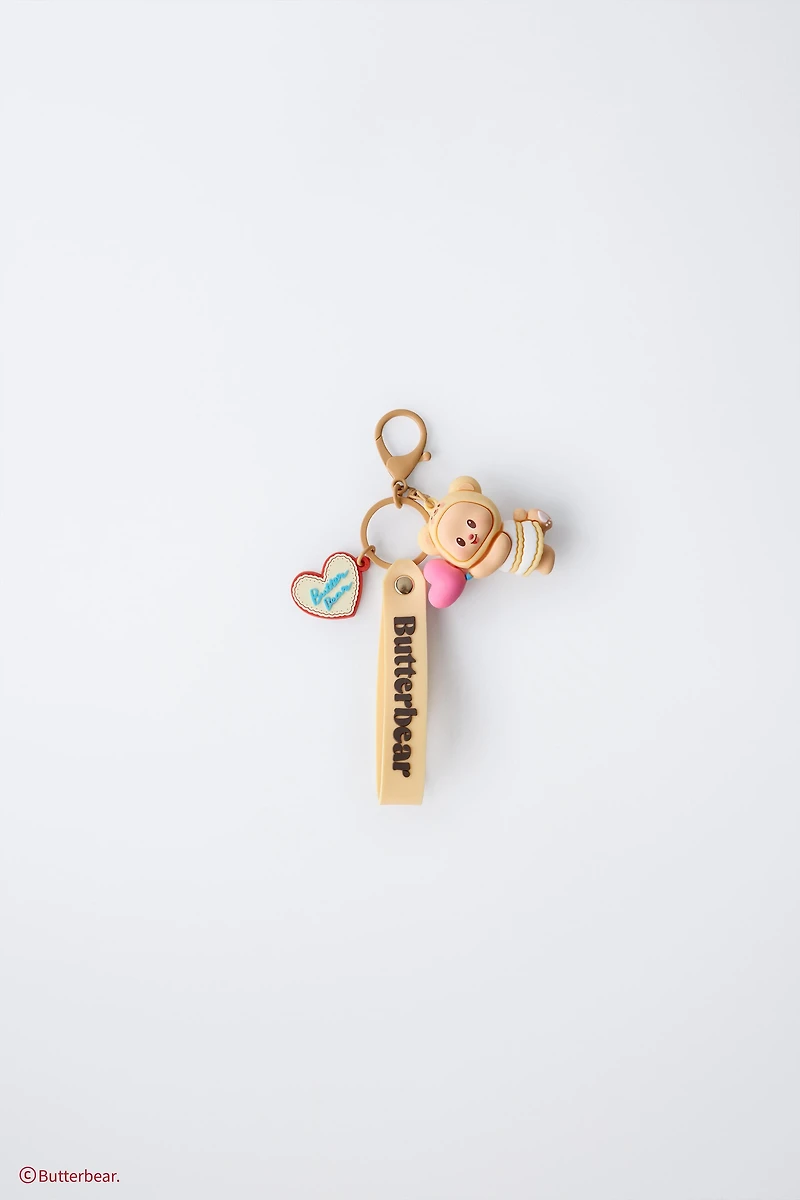 BUTTERBEAR © TEDDY BEAR KEYCHAIN