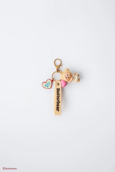 BUTTERBEAR © TEDDY BEAR KEYCHAIN