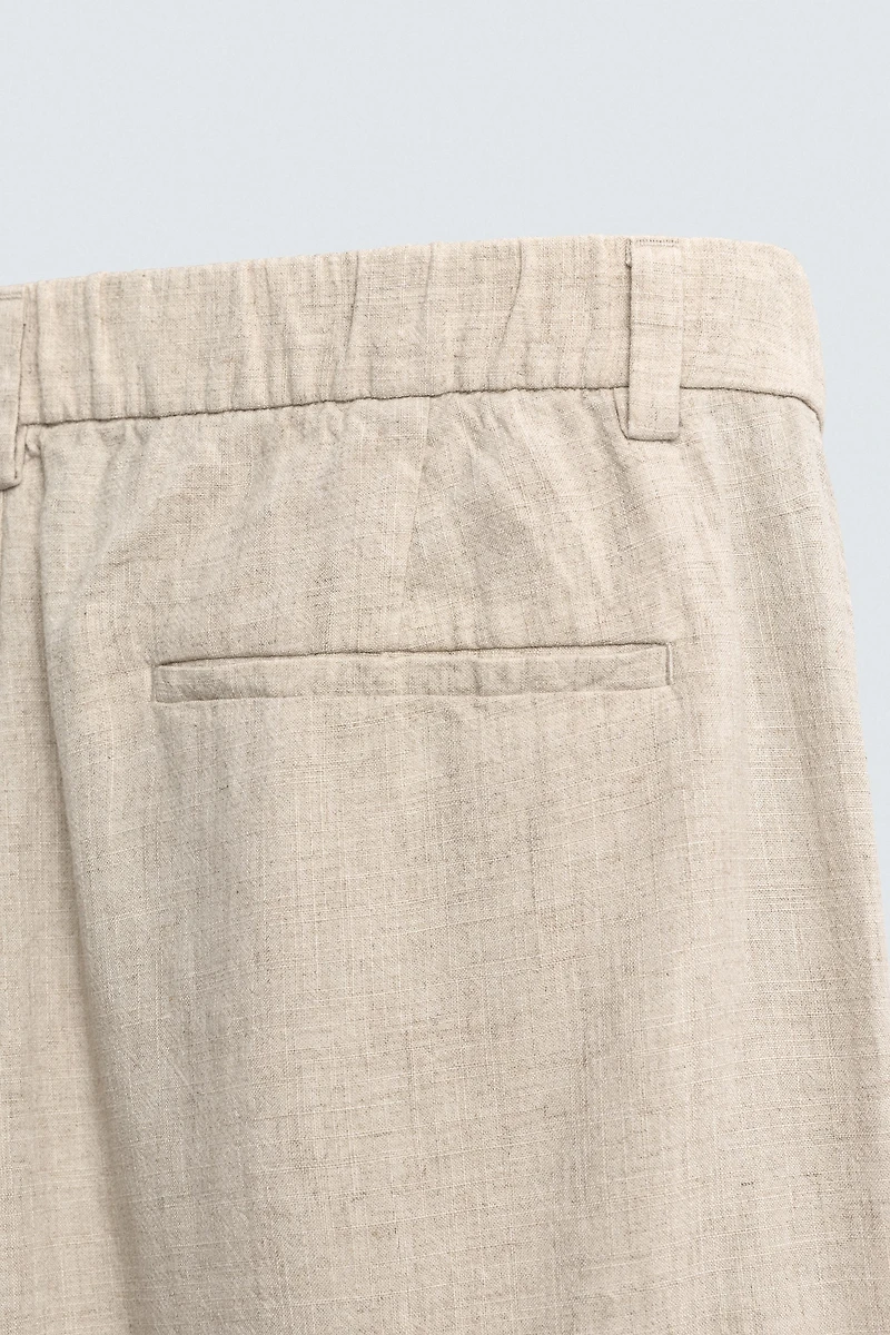 FLOWY LYOCELL - LINEN PANTS