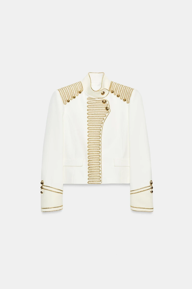 ZW COLLECTION FROG FASTENING JACKET