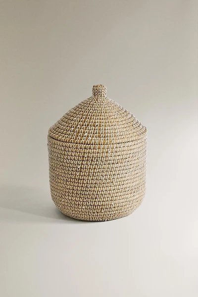 ROUND BASKET WITH LID