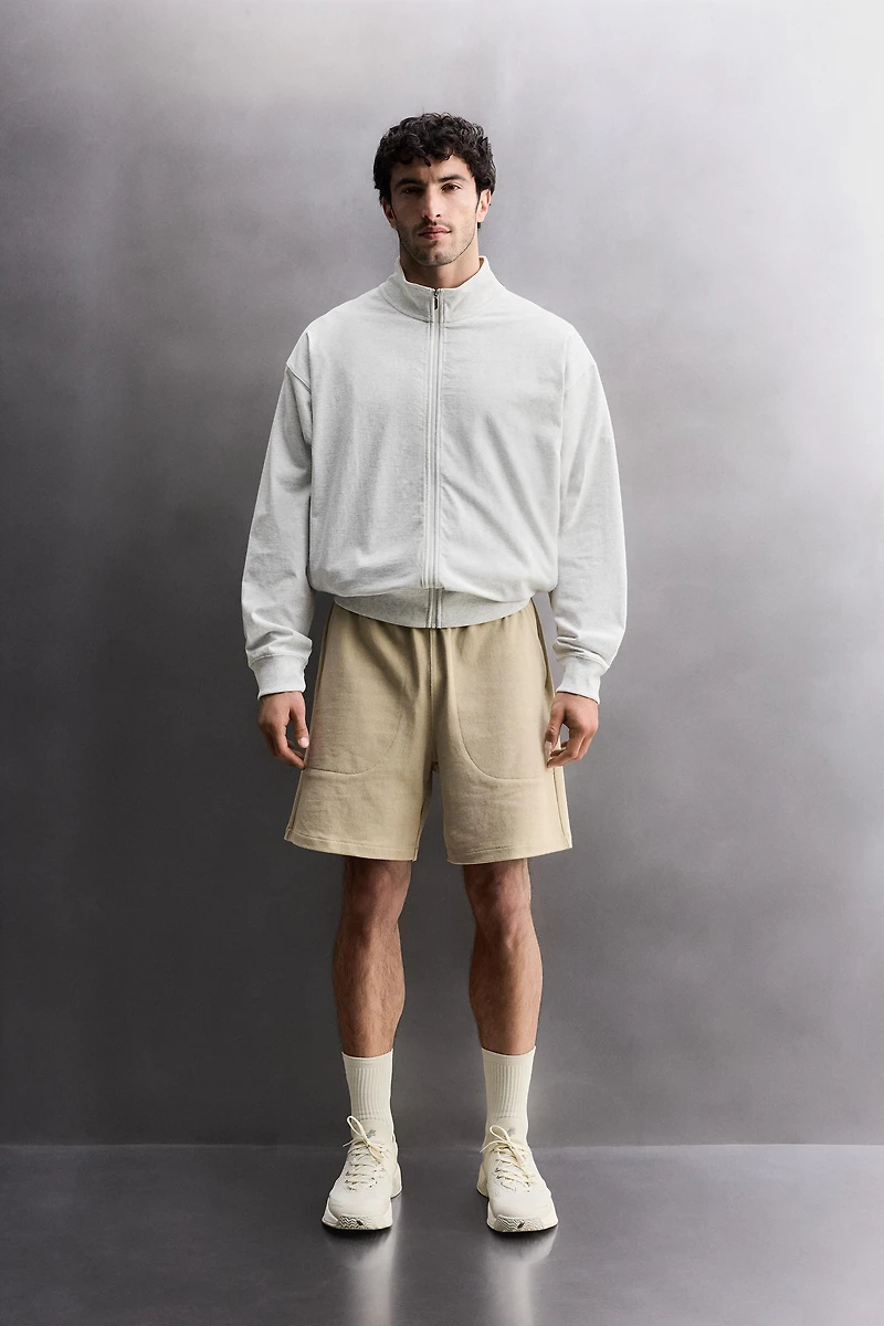 SWEAT RELAXED FIT ZIPPÉ