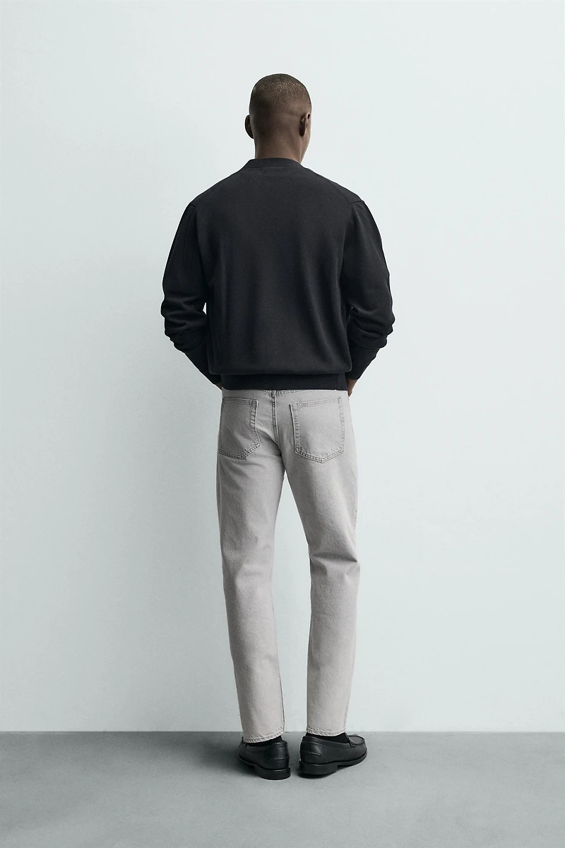 STRAIGHT ANKLE FIT JEANS