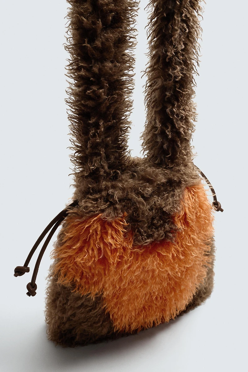 SAC SHOPPER EFFET FOURRURE HARRY LAMBERT FOR ZARA X DISNEY