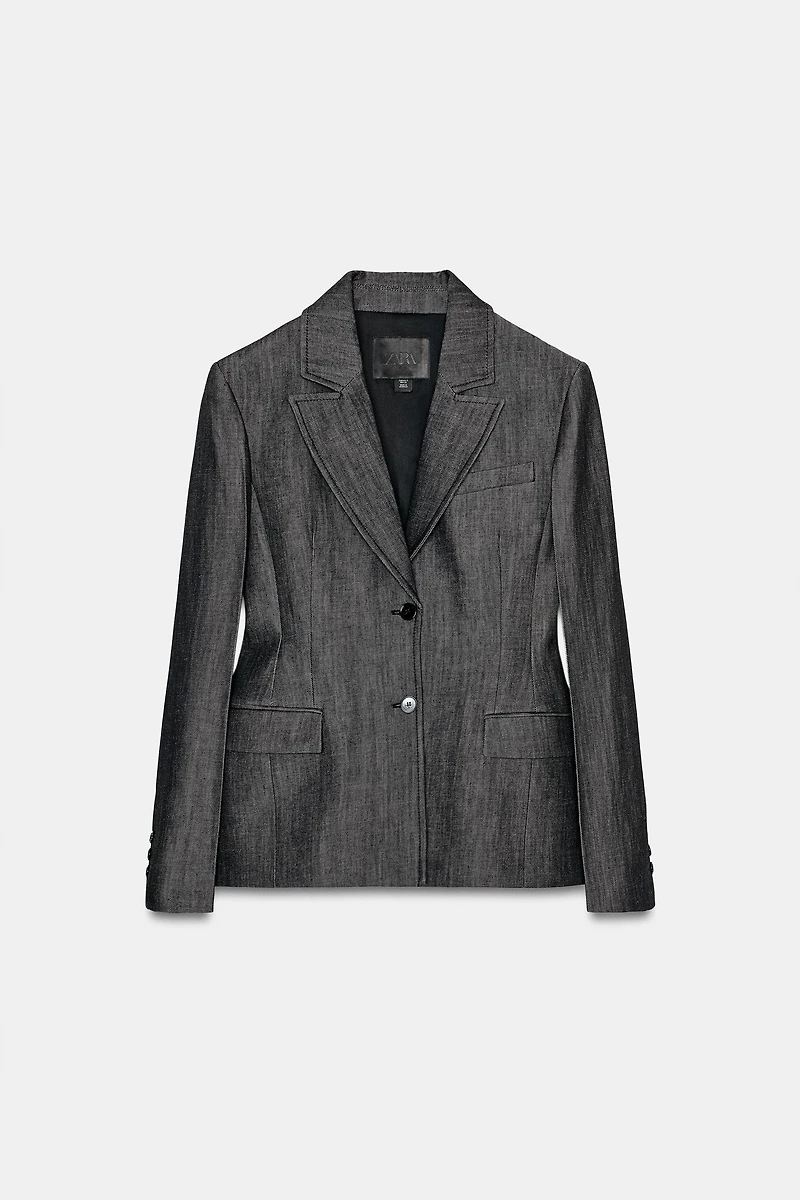 ZW COLLECTION DENIM BLAZER