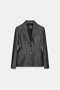 ZW COLLECTION DENIM BLAZER