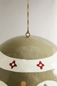 CHRISTMAS TREE ORNAMENT PAPER STAR BALL