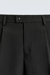 100% WOOL SUIT PANTS