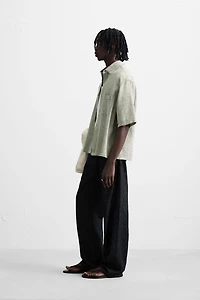 WASHED TEXTURE SHIRT