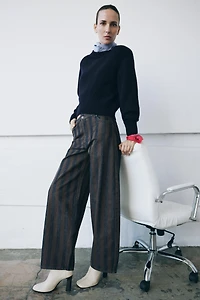 ZW COLLECTION MID-RISE BARREL LEG JEANS