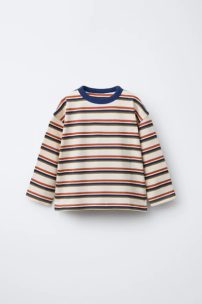 HEAVYWEIGHT STRIPED T-SHIRT