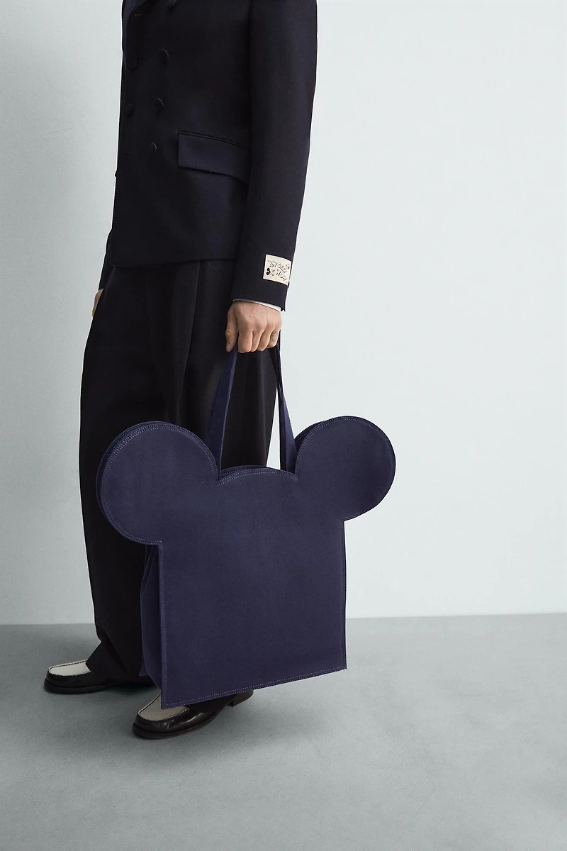 FABRIC TOTE BAG HARRY LAMBERT FOR ZARA X DISNEY