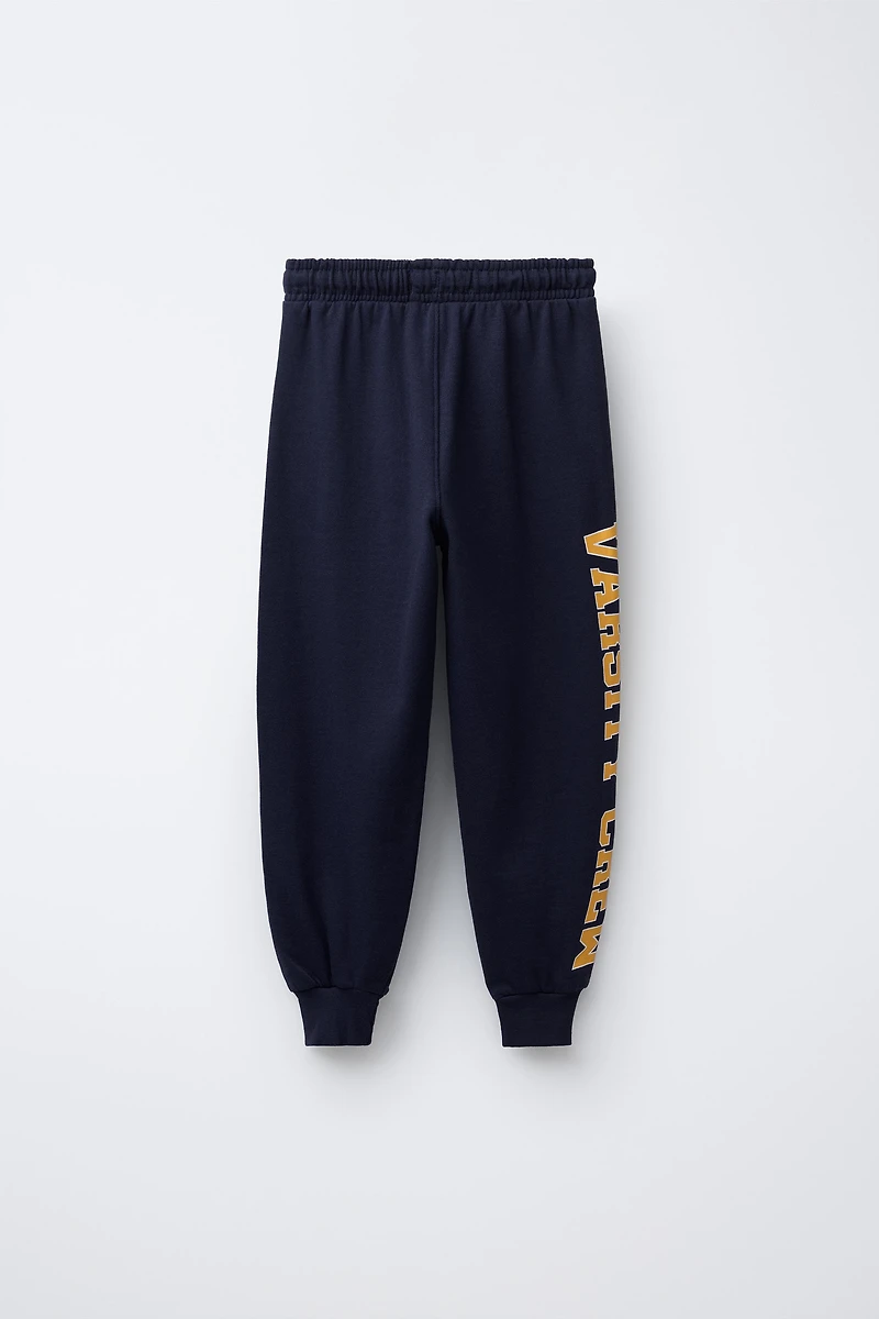 PANTALON DE JOGGING AVEC INSCRIPTION IMPRIMÉE