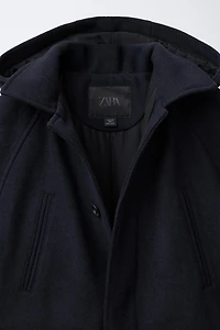 CLOTH HOODIE COAT