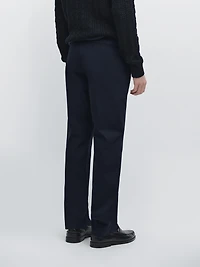 Pantalon slim en coton