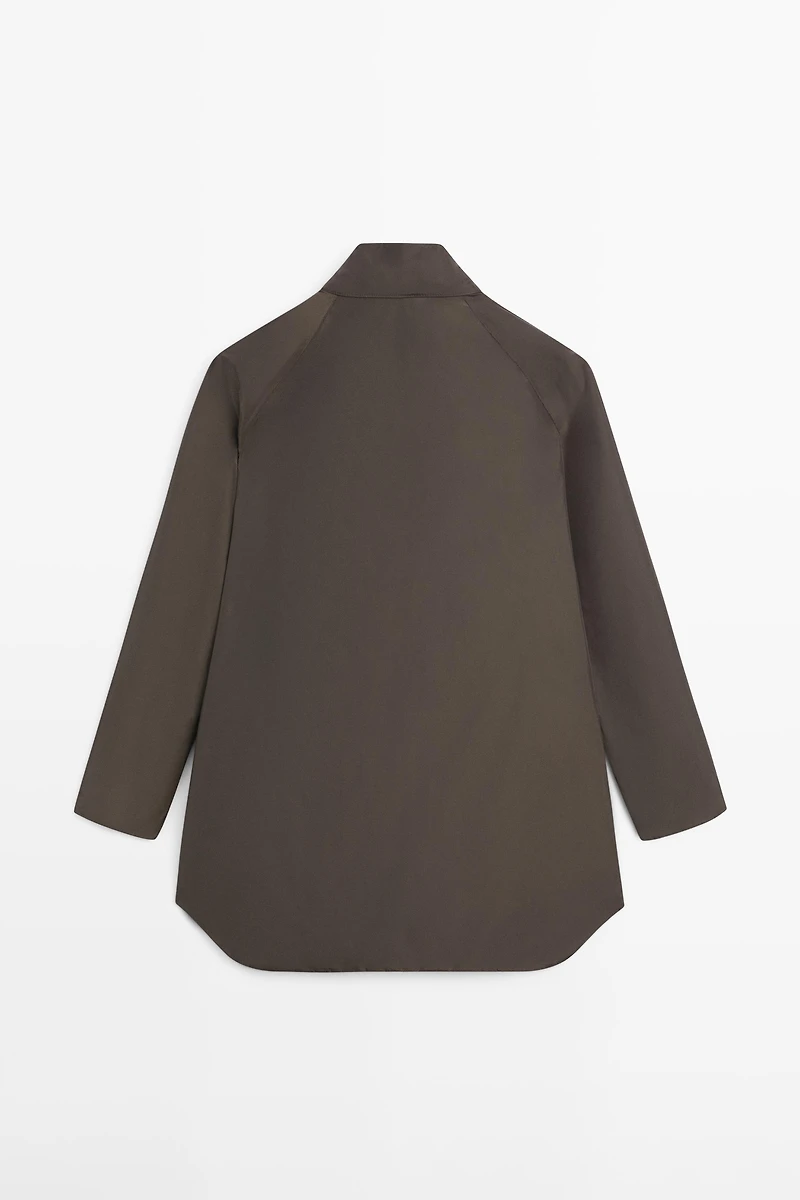 Long puffer jacket