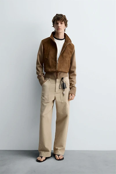LIMITED EDITION COMBINATION LEATHER JACKET
