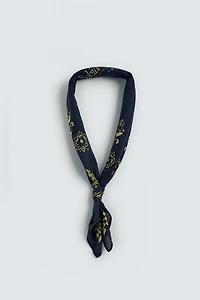 BANDANA À IMPRIMÉ GÉOMÉTRIQUE GRAPHIQUE