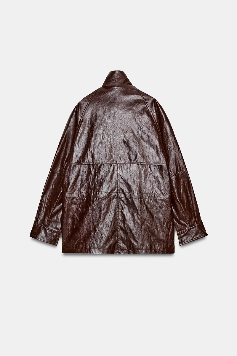 VESTE EN MATIÈRE SYNTHÉTIQUE ZW COLLECTION