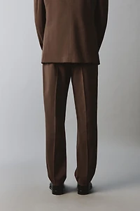 REGULAR FIT SUIT PANTS