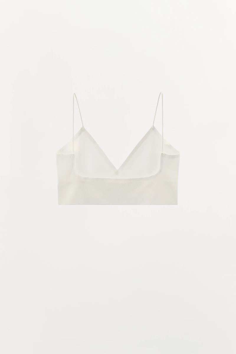 SEAMLESS TRIANGLE BRALETTE