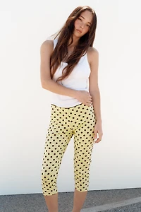 POLKA DOT CAPRI PANTS