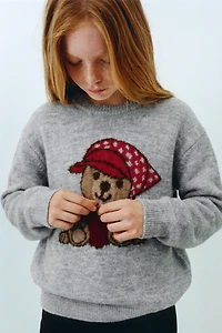 BEAR KNIT JUMPER