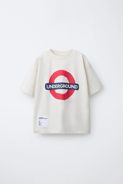 UNDERGROUND LONDON © PRINT T-SHIRT