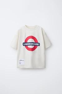 T-SHIRT IMPRIMÉ UNDERGROUND LONDON ©
