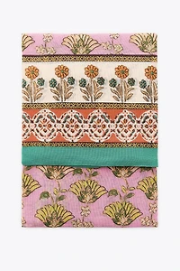 FOULARD IMPRIMÉ AVEC COTON