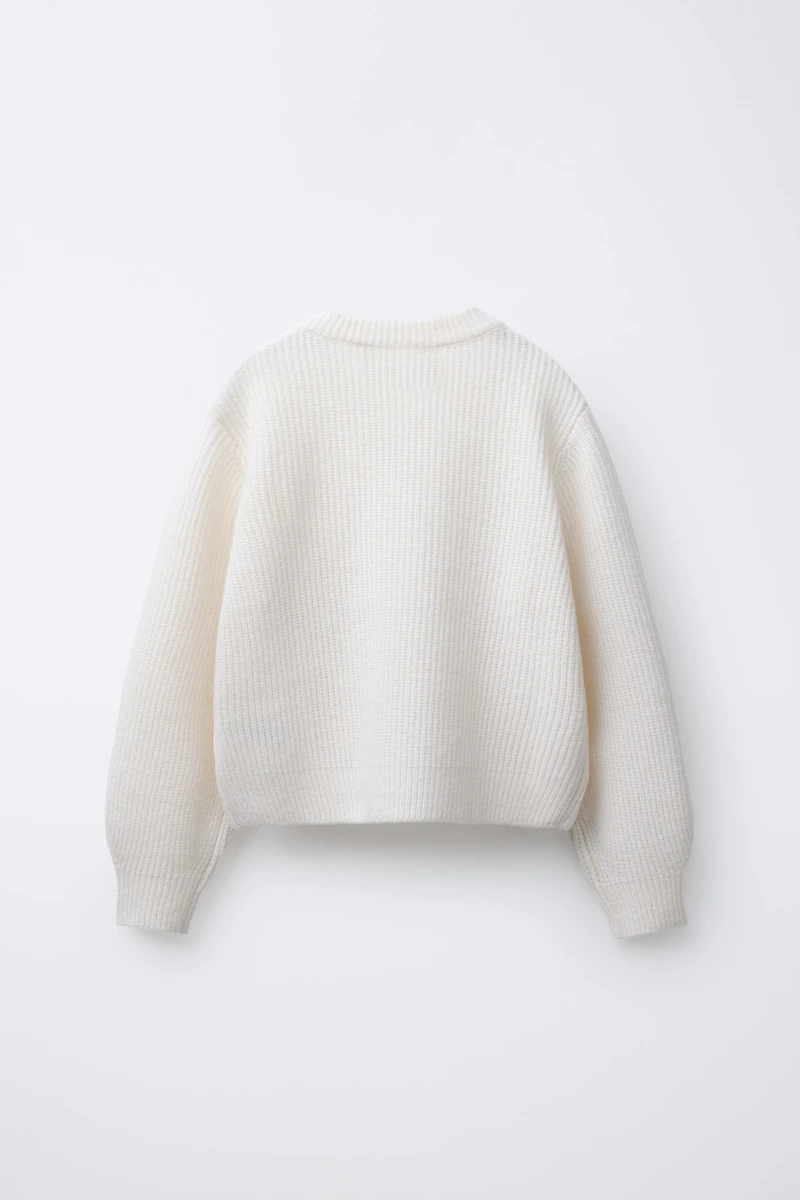 PURL KNIT SWEATER