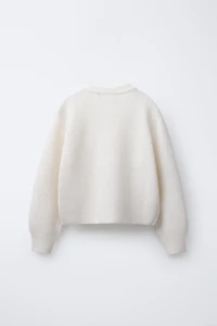 PURL KNIT SWEATER