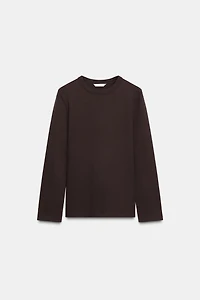 INTERLOCK LONG SLEEVE T-SHIRT
