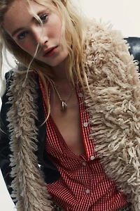 ÉCHARPE EN MAILLE STRUCTURÉE