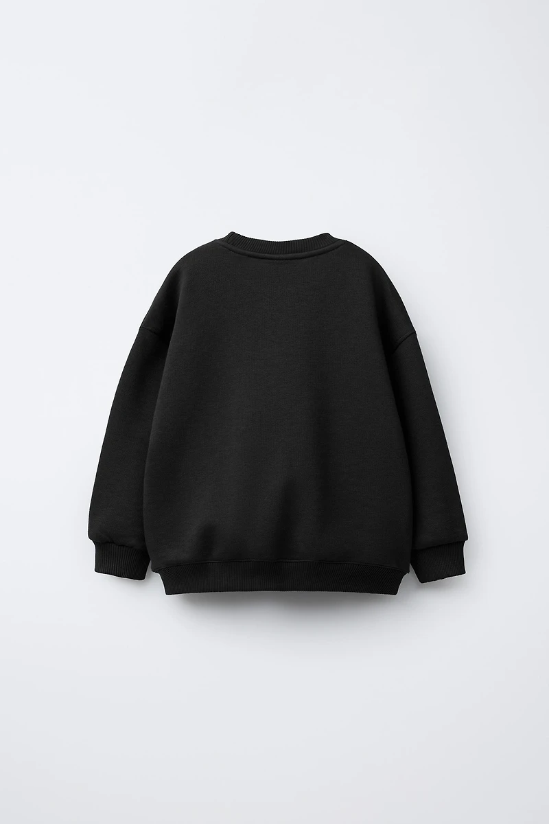 BASIC TEXT SWEATSHIRT